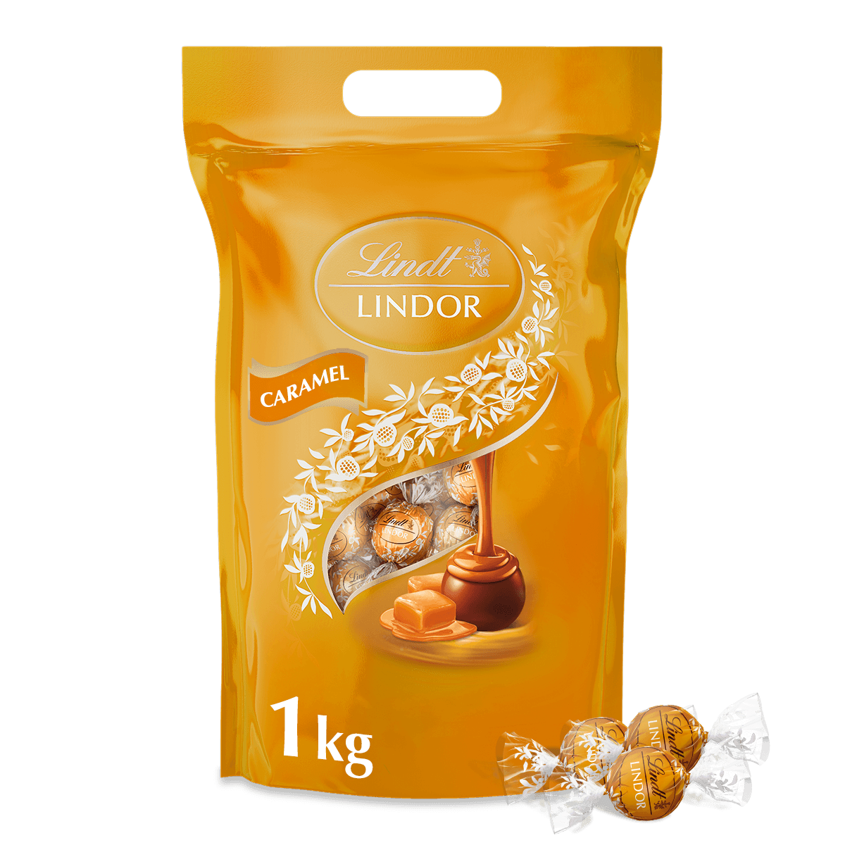 LINDOR Kugel Beutel Caramel, 1000g