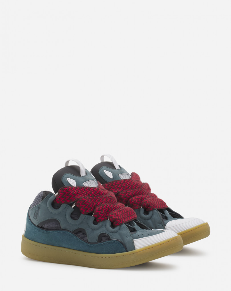 SNEAKERS CURB EN CUIR