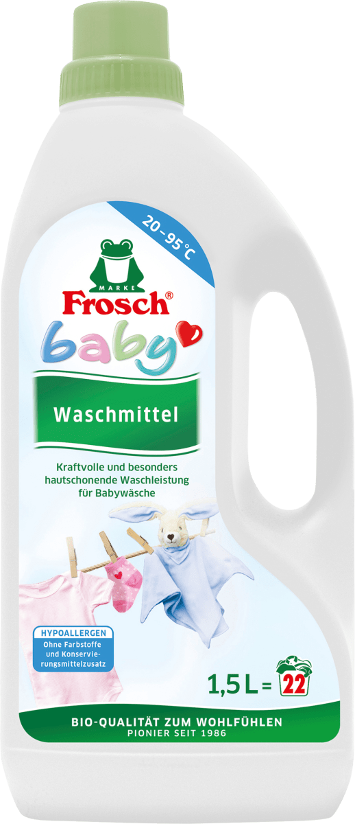 Vollwaschmittel flüssig Baby, 22 Wl