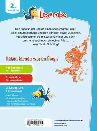 Leserabe - 2. Lesestufe: Der Zauberfüller