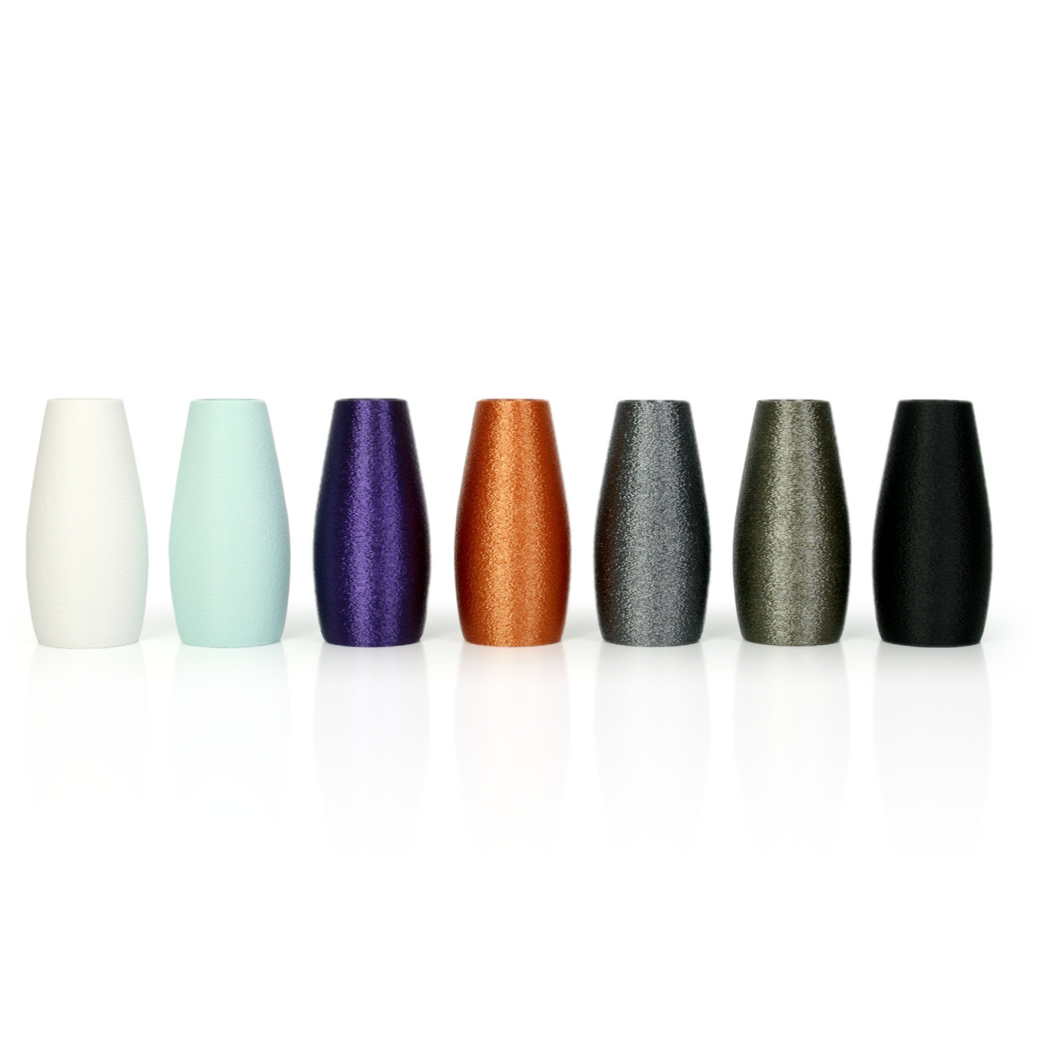 Kreative Feder Dekovase Designer Vase – Dekorative Blumenvase aus Bio-Kunststoff, aus nachwachsenden Rohstoffen; wasserdicht & bruchsicher
