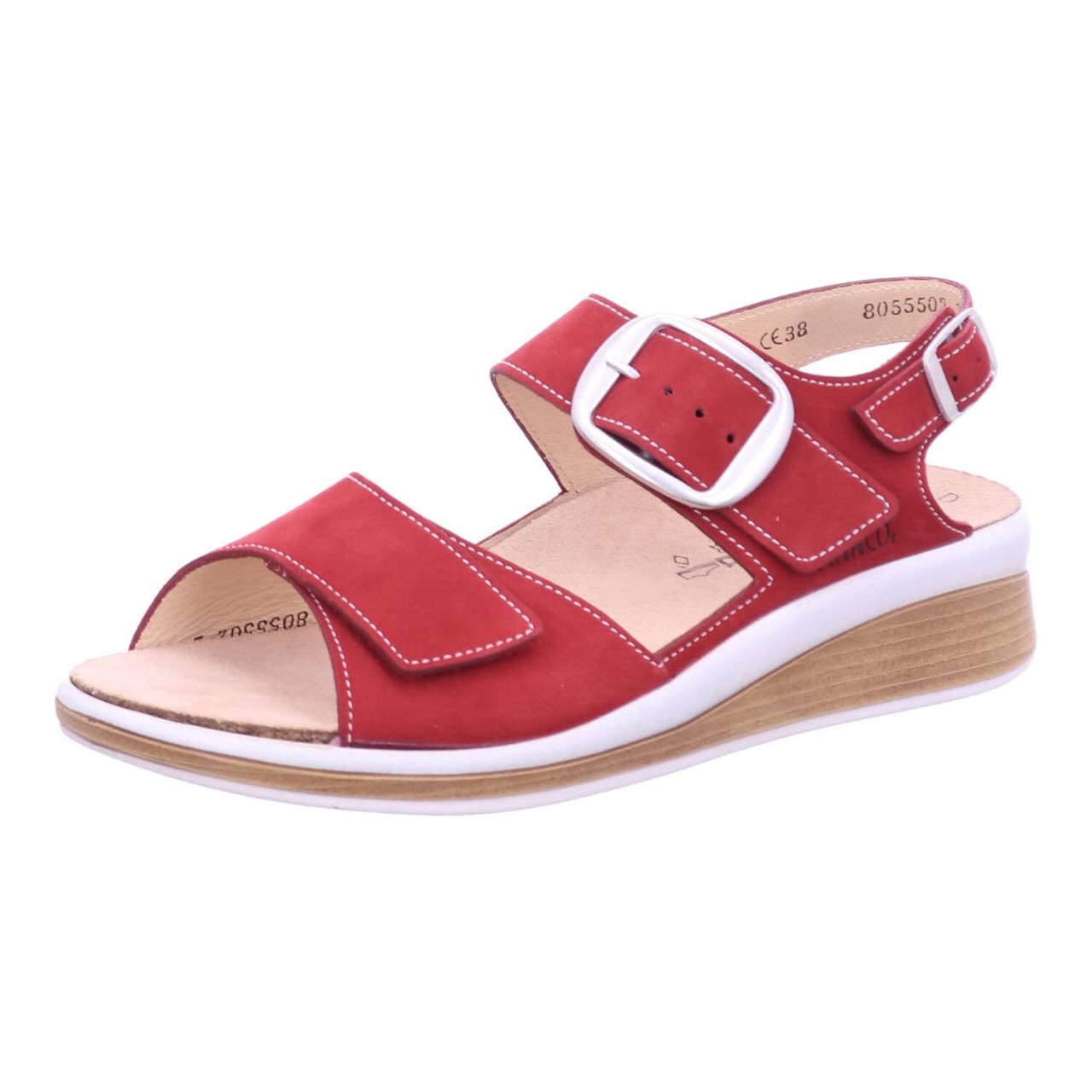 FINN COMFORT Komfort Sandalen rot