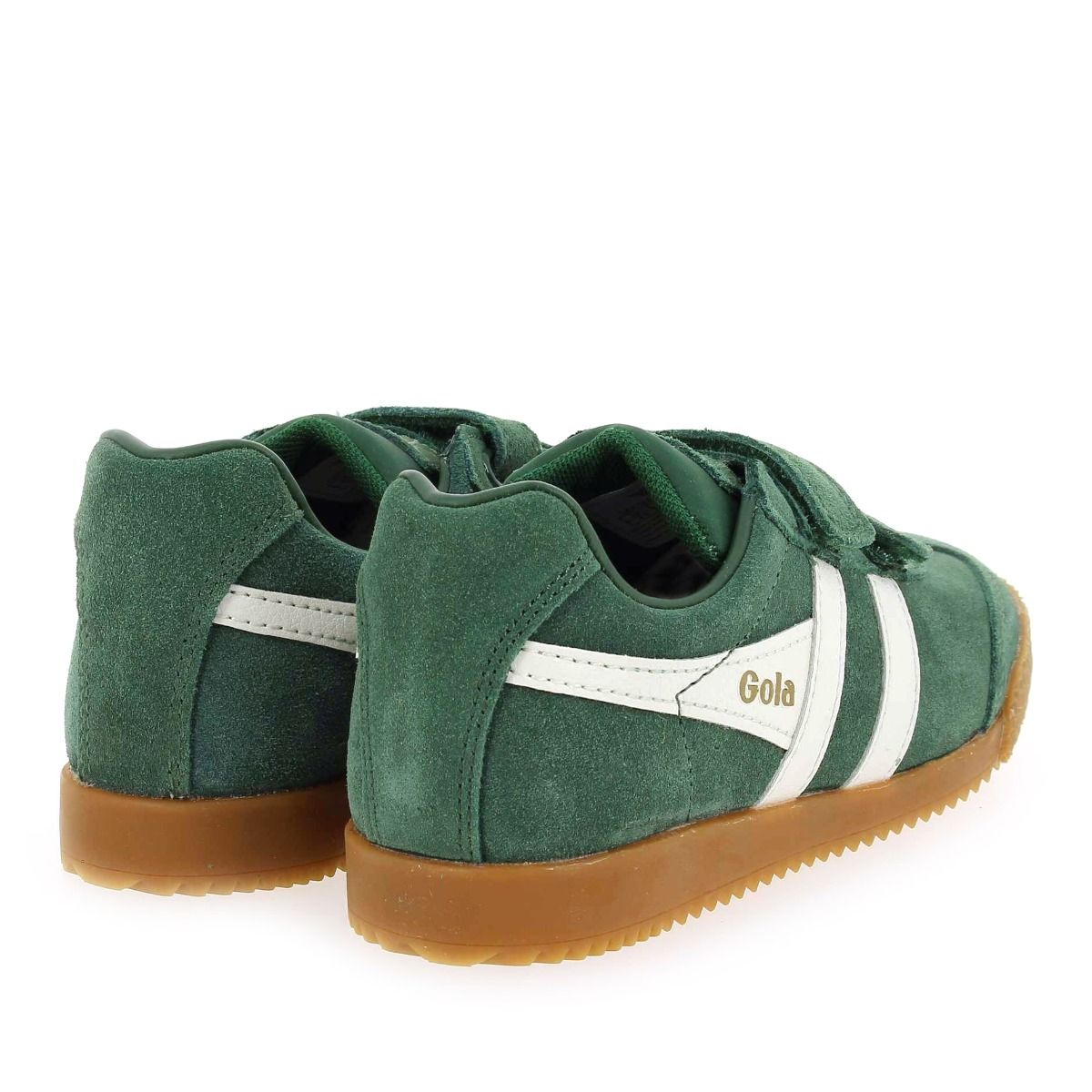 Gola  HARRIER VELCRO CKA192 - vert blanc