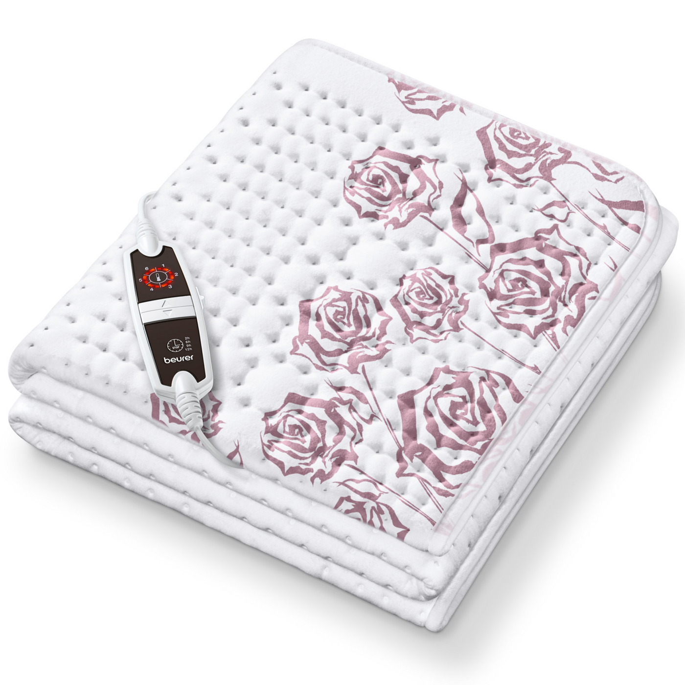 UB 75 Wärmeunterbett von Beurer-Wärmeunterbett mit Baumwoll-Oberfläche, 6 Temperaturstufen und Rückschaltautomatik