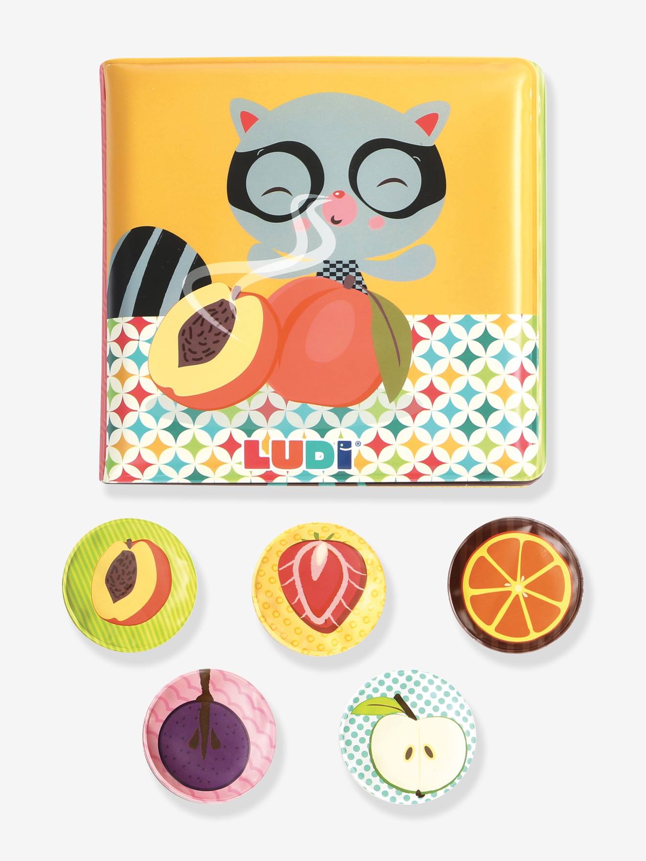 Livre des odeurs LUDI multicolore