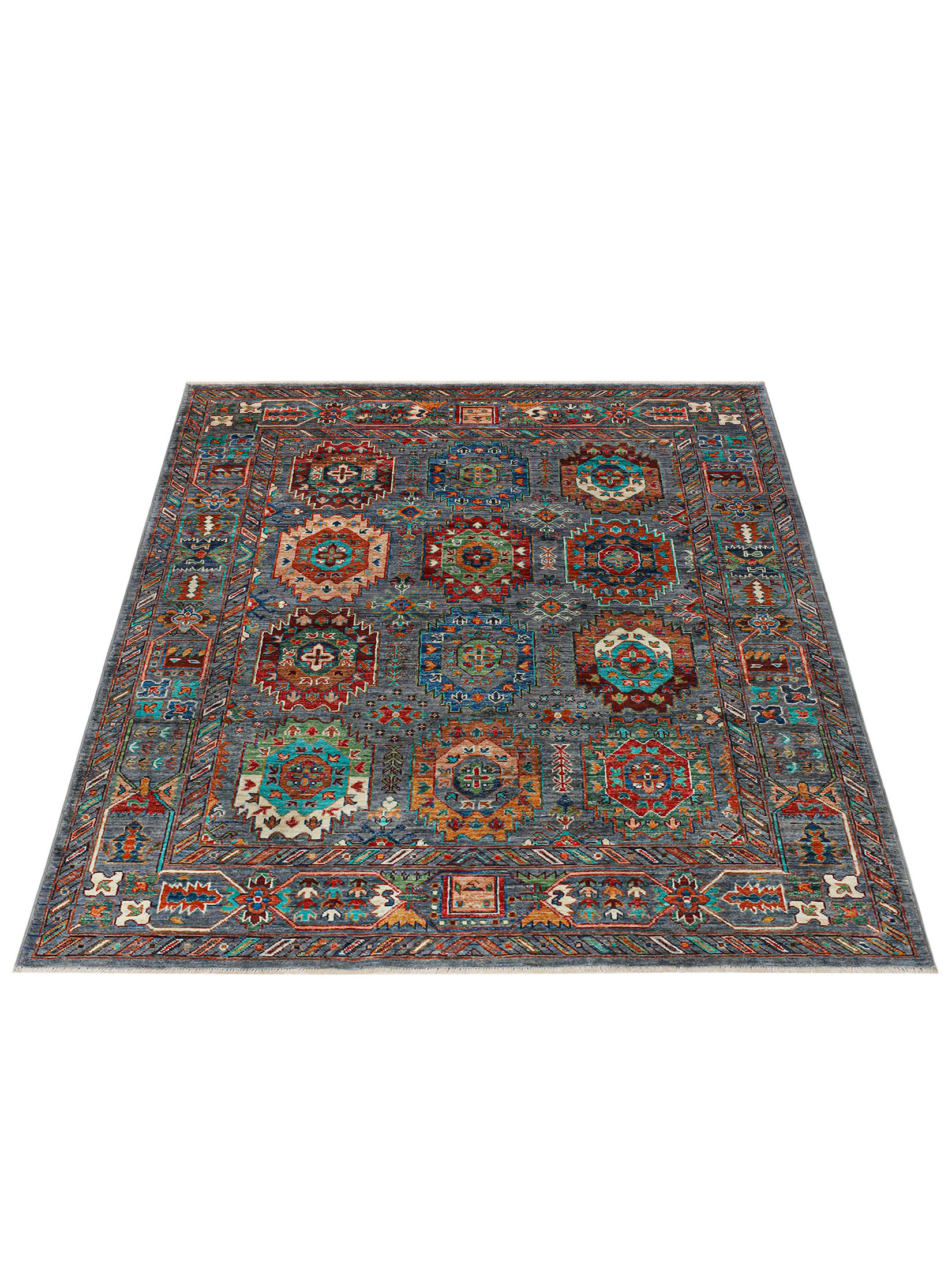 Buchara Ghazni ca. 155 x 194 cm, Unikat / Einzelstück