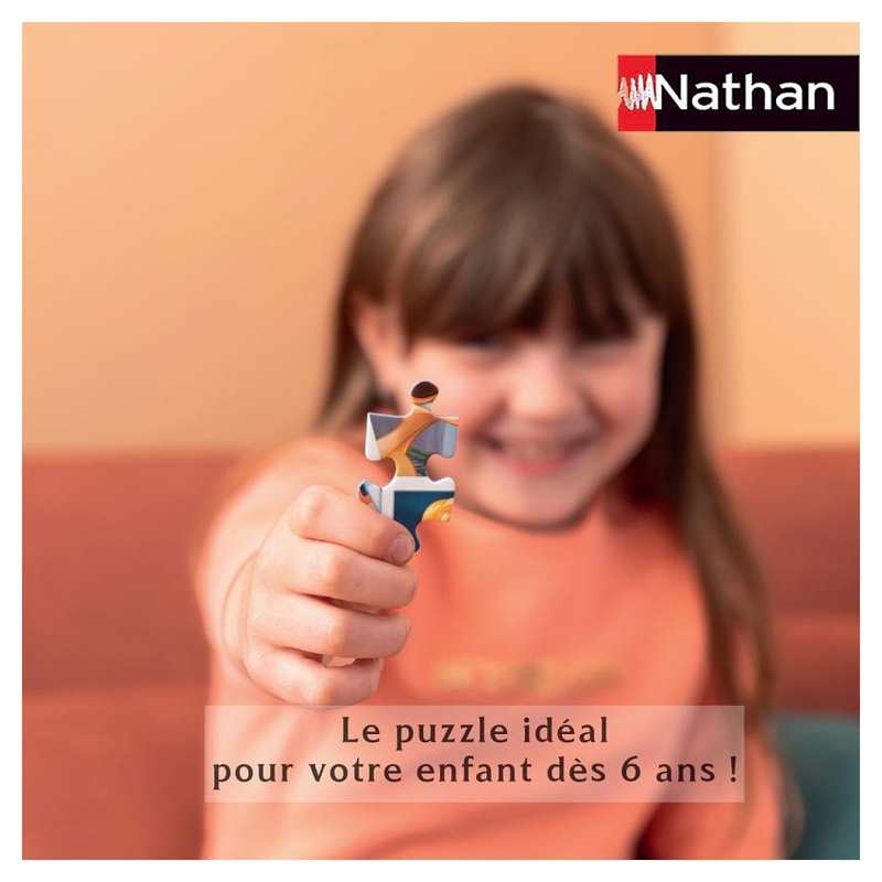 Puzzle carte du monde des monuments 100 pièces