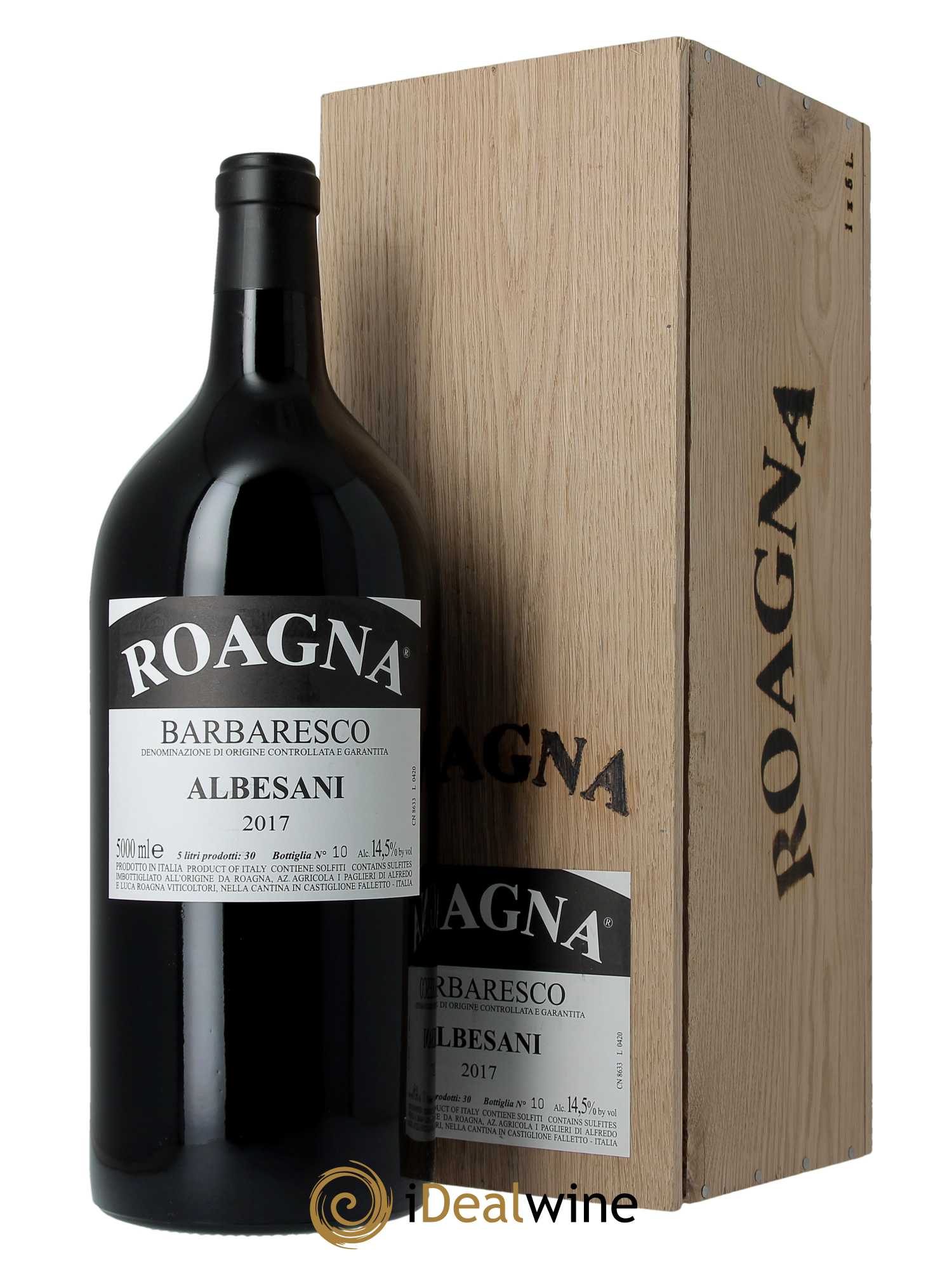 Barbaresco DOCG Albesani Roagna  2017 - Lot de 1 Jeroboam