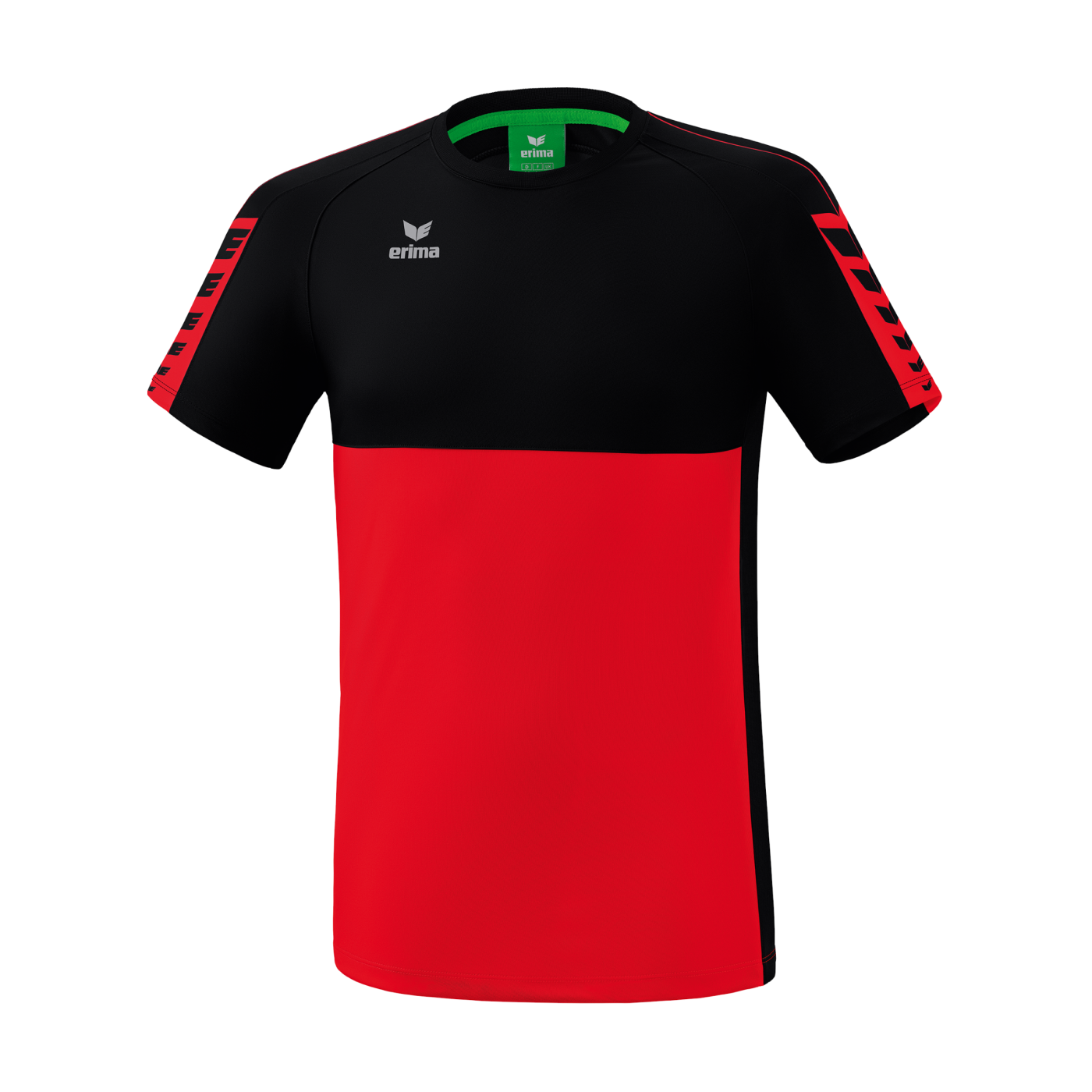 Erima Six Wings T-ShirtRot Schwarz
