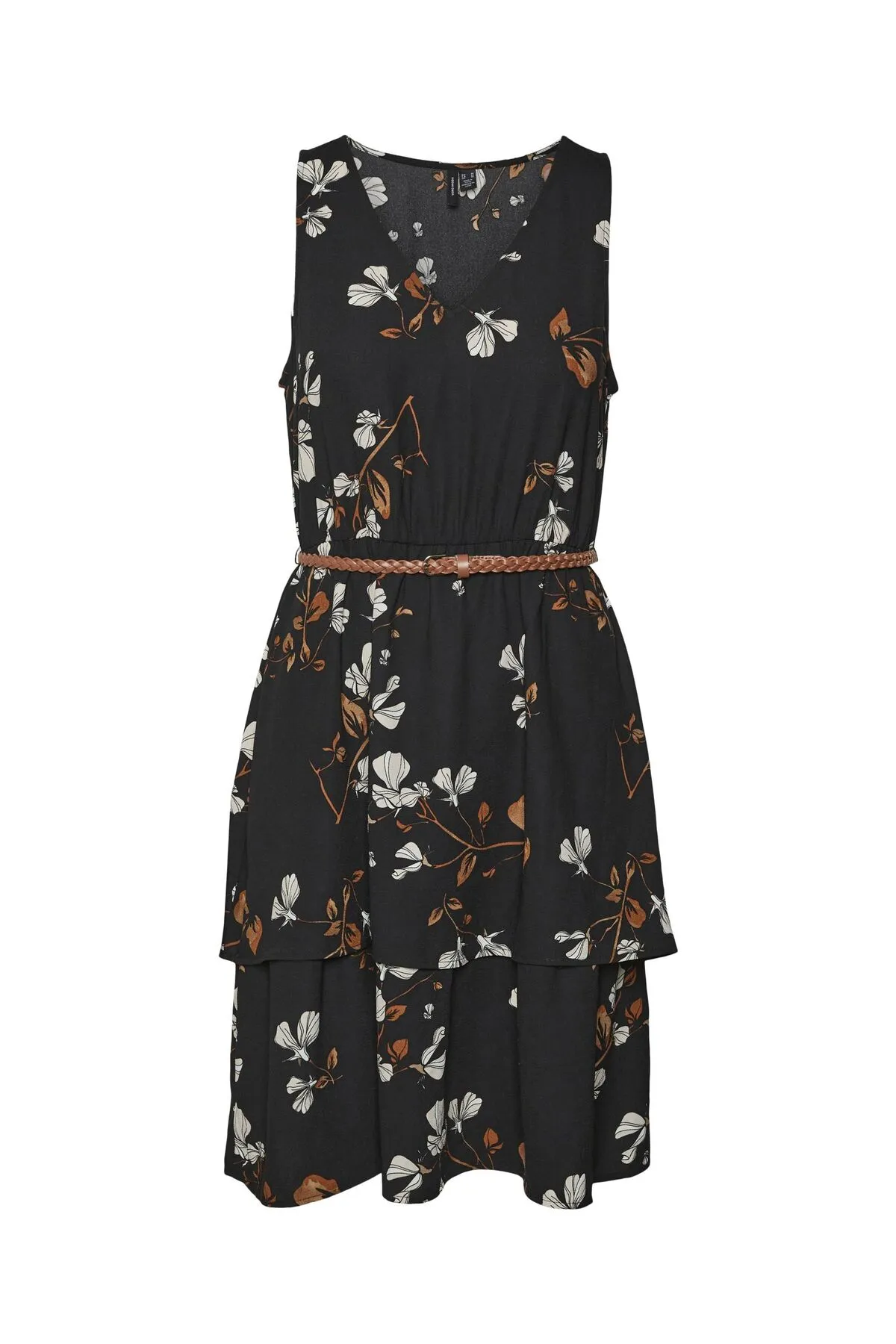 Vero Moda  Mehrlagiges Kleid VMNEWHALLIE V-NECK ABK DRESS EXP