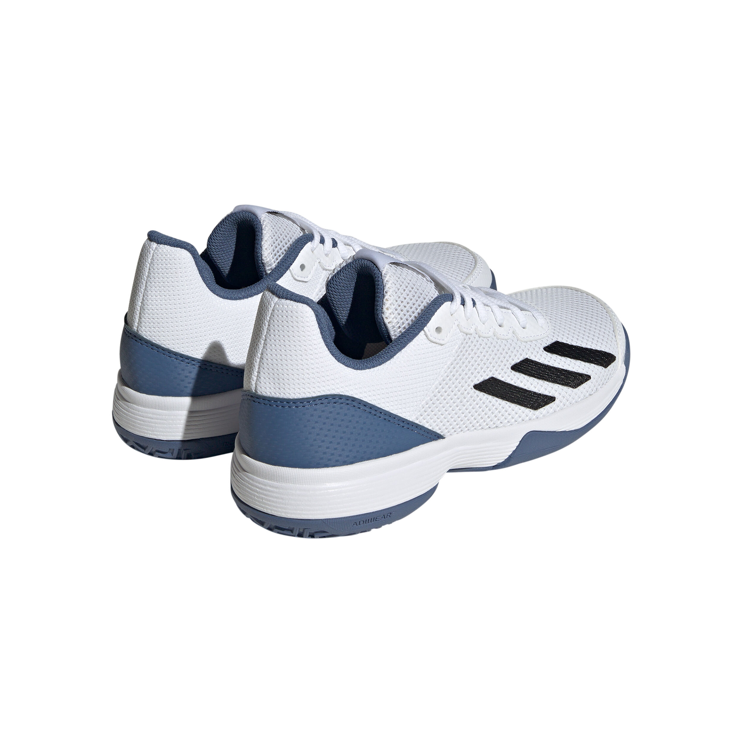 Courtflash Allcourtschuh Kinder - Weiß, Schwarz