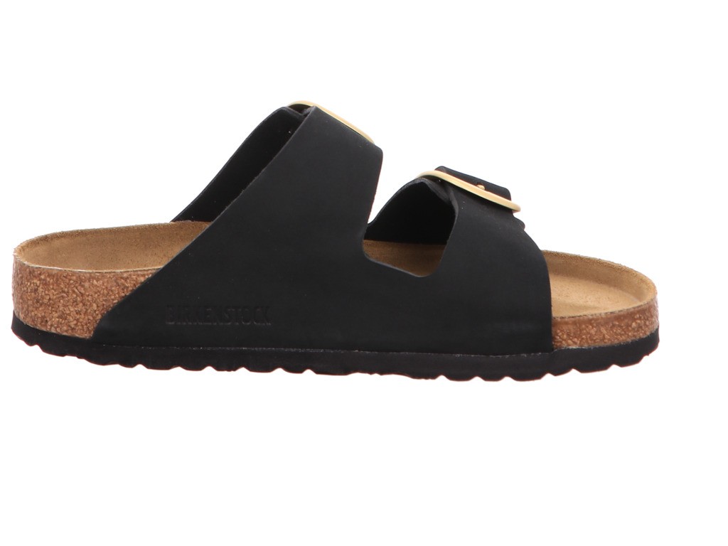 BIRKENSTOCK Klassische Sandalen schwarz Arizona Big Buckle LENB black