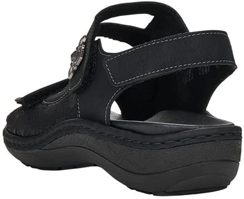 REMONTE Komfort Sandalen schwarz