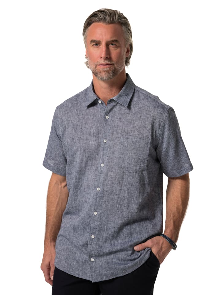 Boston Park Hemd in navy blau günstig kaufen