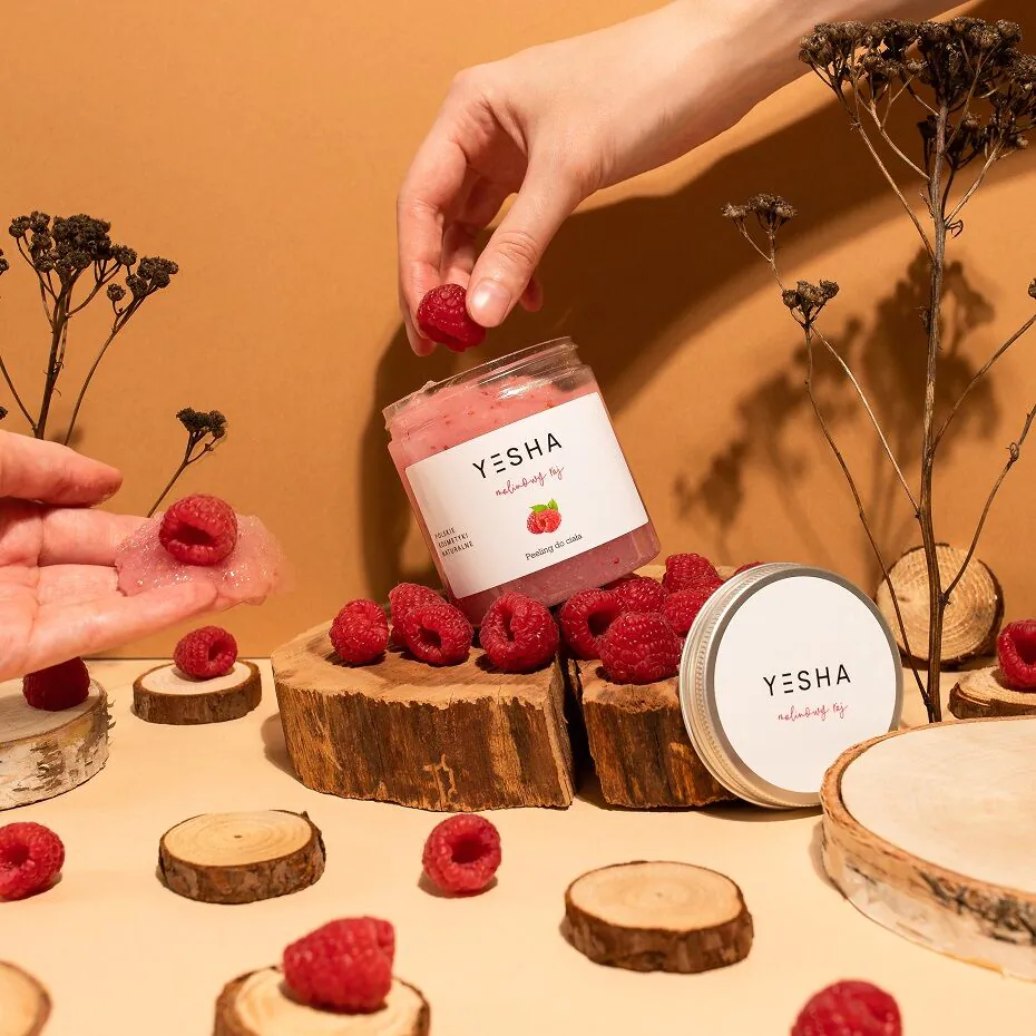 Yesha Raspberry Paradise Peeling Σώματος