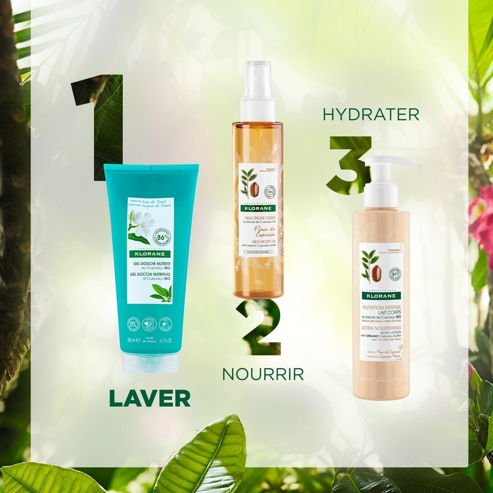 Klorane Tiaré Gel douche 200 ml Gel douche