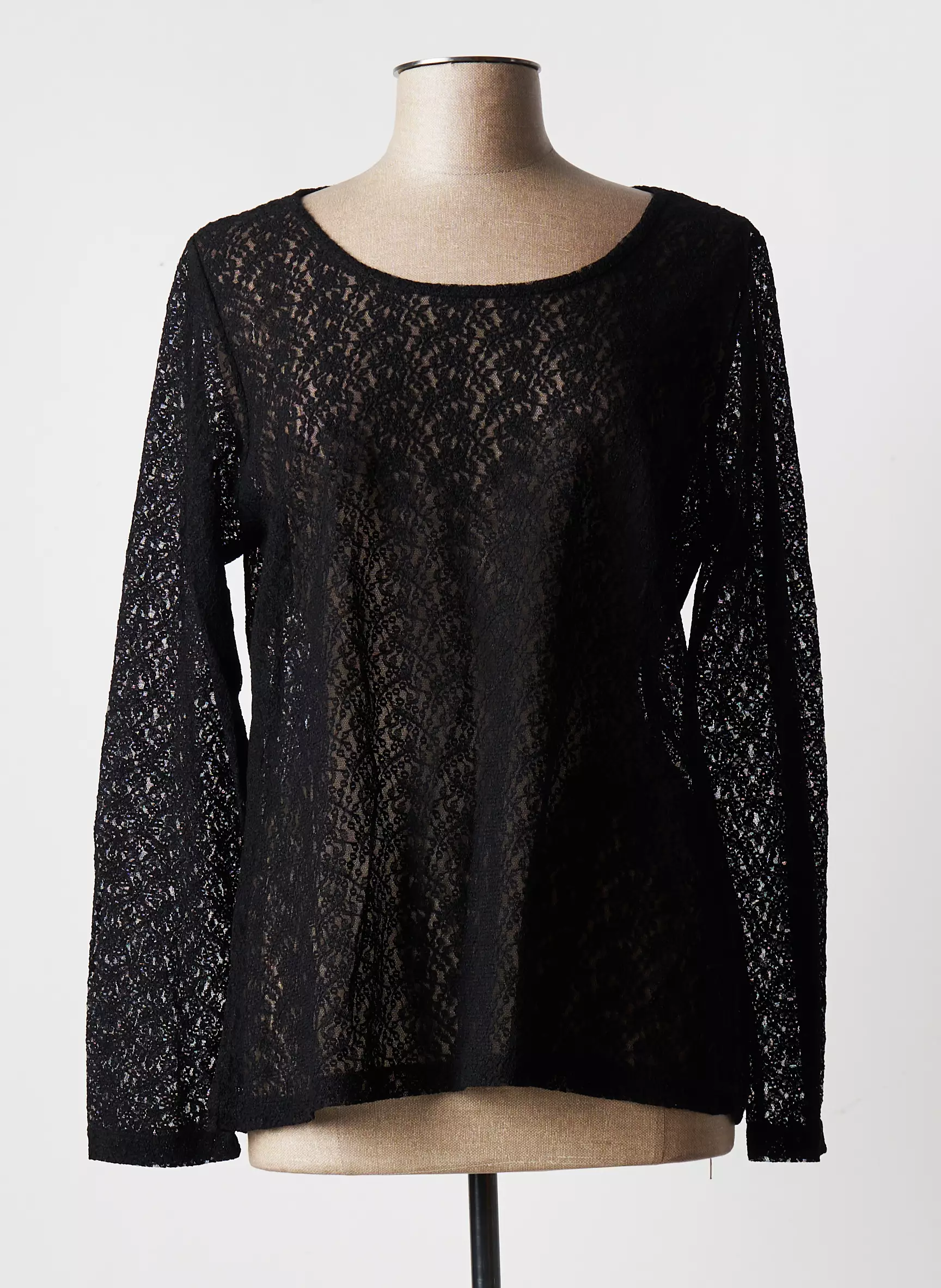 Maloka Tshirts Femme couleur noir