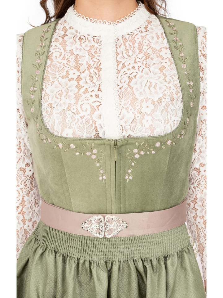 KRÜGER Mini Dirndl NEELIA in grün günstig kaufen