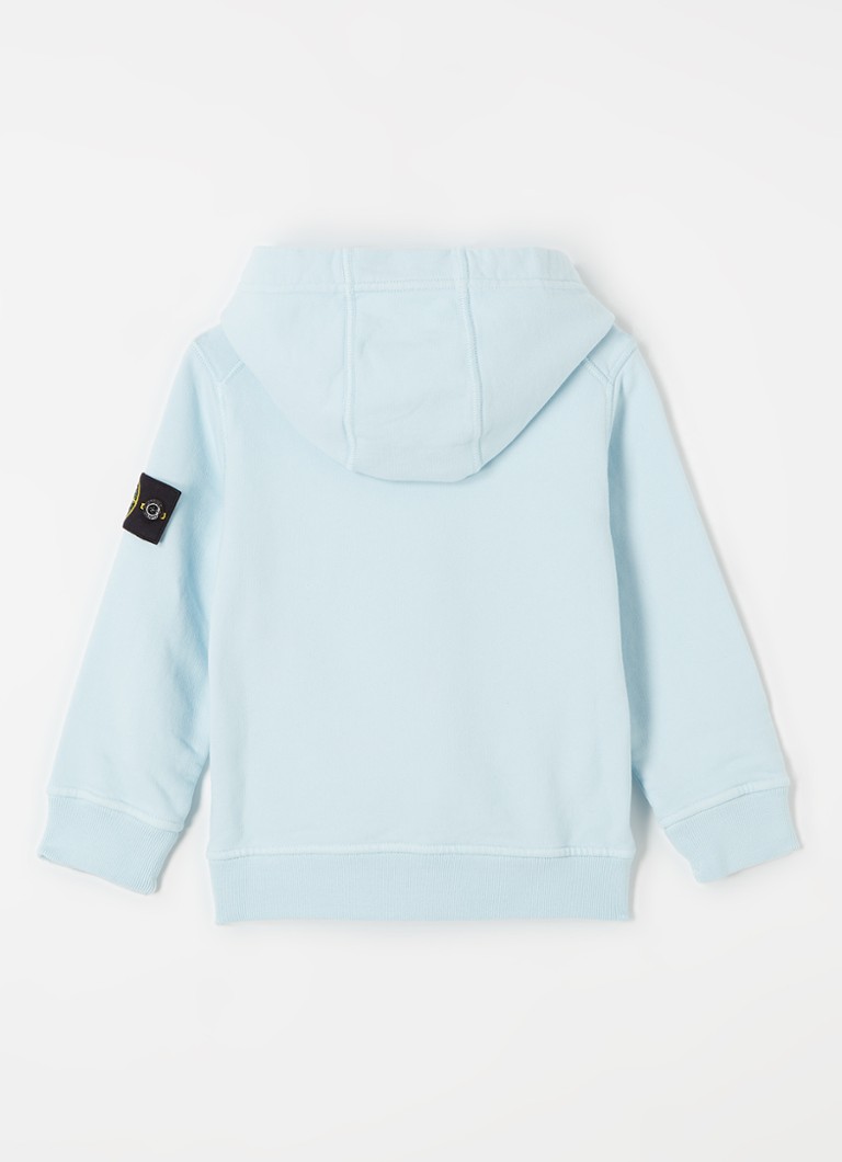Stone Island 61620 džemperis su gobtuvu ir logotipu