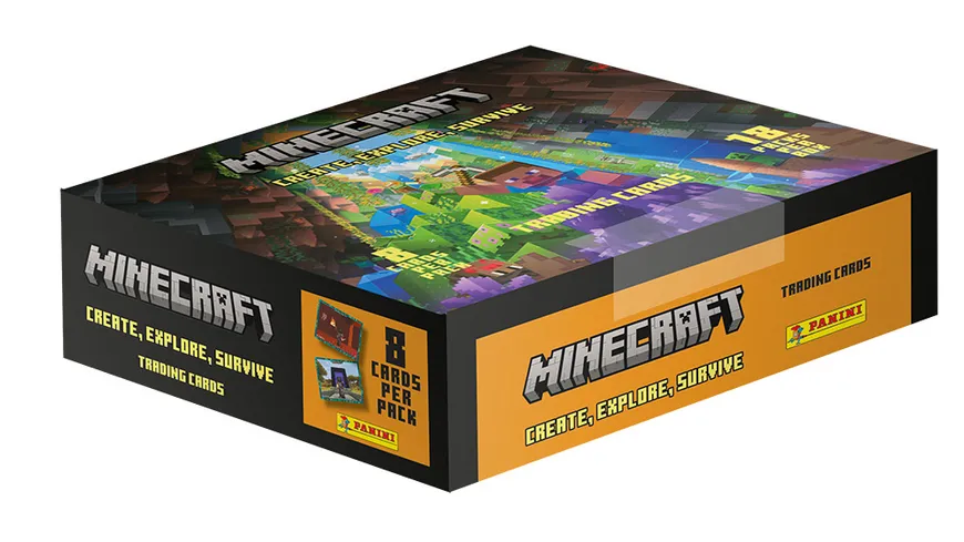 Panini - Minecraft 3 Trading Cards - Flow Pack