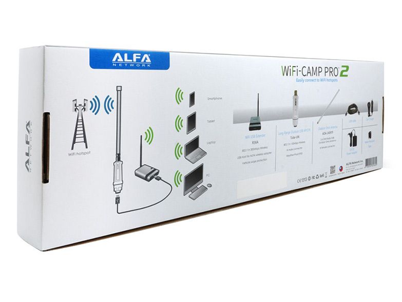 Alfa WiFi-Camp Pro 2v2 WiFi-Verstärker
