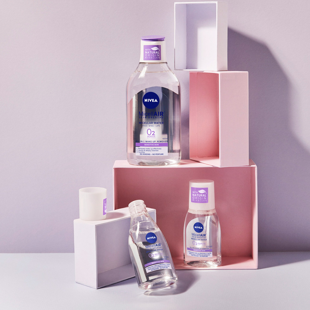 nivea MICELLAIR - Eau peaux sensibles Démaquillant micellaire