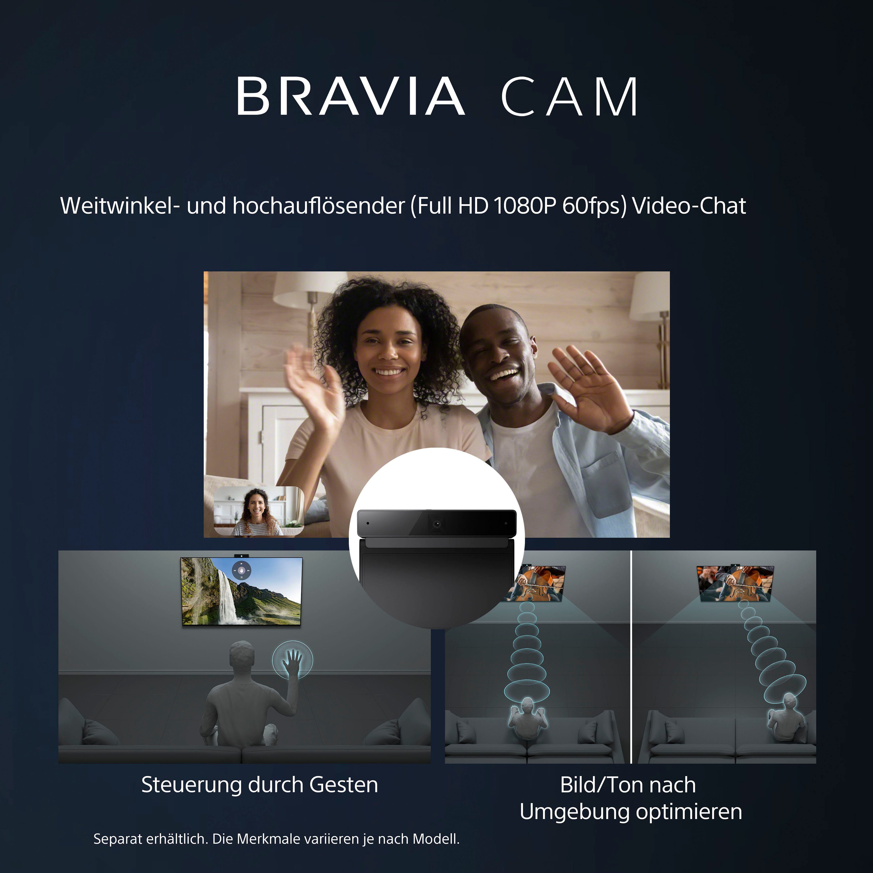 Sony XR-55A80L OLED-Fernseher (139 cm/55 Zoll, 4K Ultra HD, Android TV, Google TV, Smart-TV, Smart-TV, TRILUMINOS PRO, BRAVIA CORE, mit exklusiven PS5-Features)