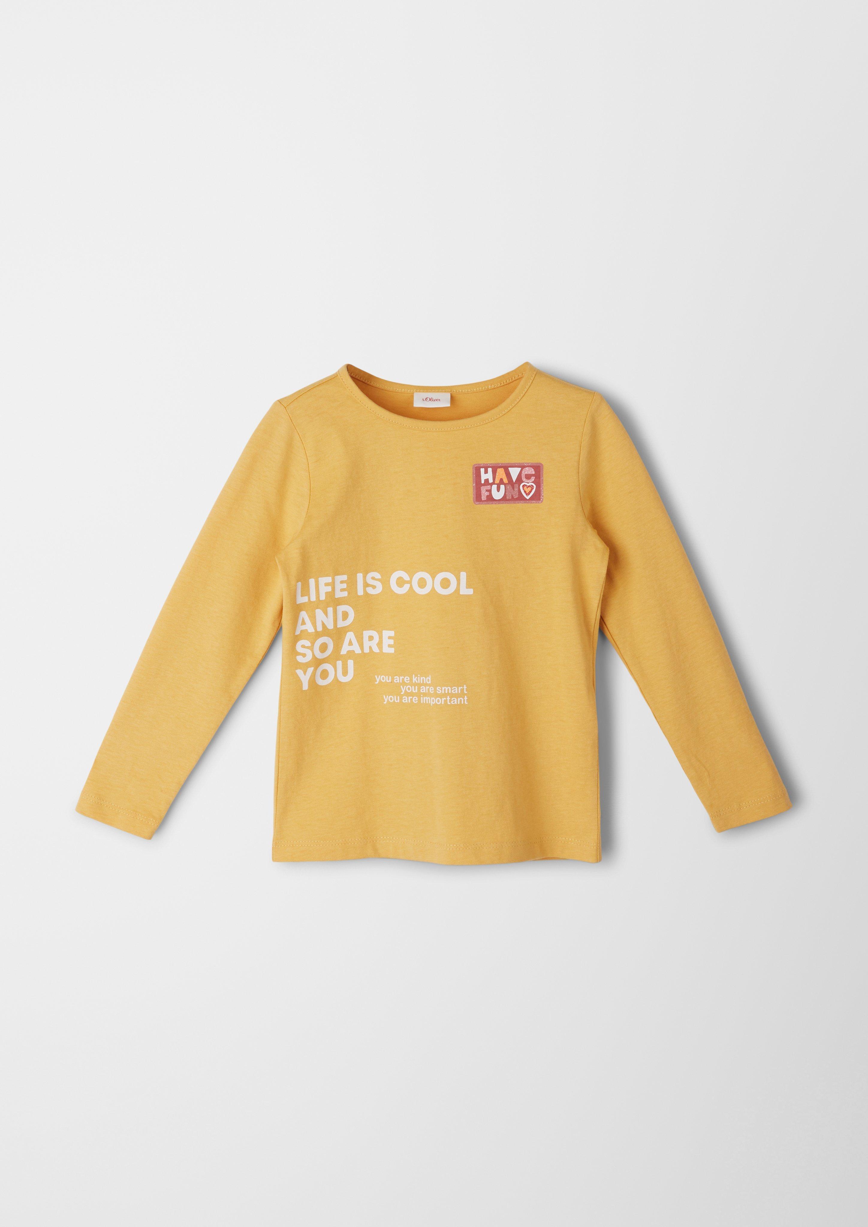 Longsleeve mit Statementprint  2119272-16D1