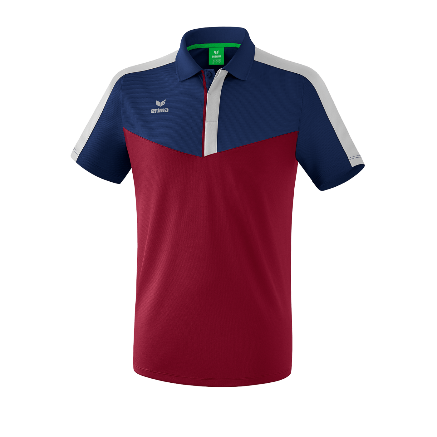 Erima Squad Poloshirt Blau Rot