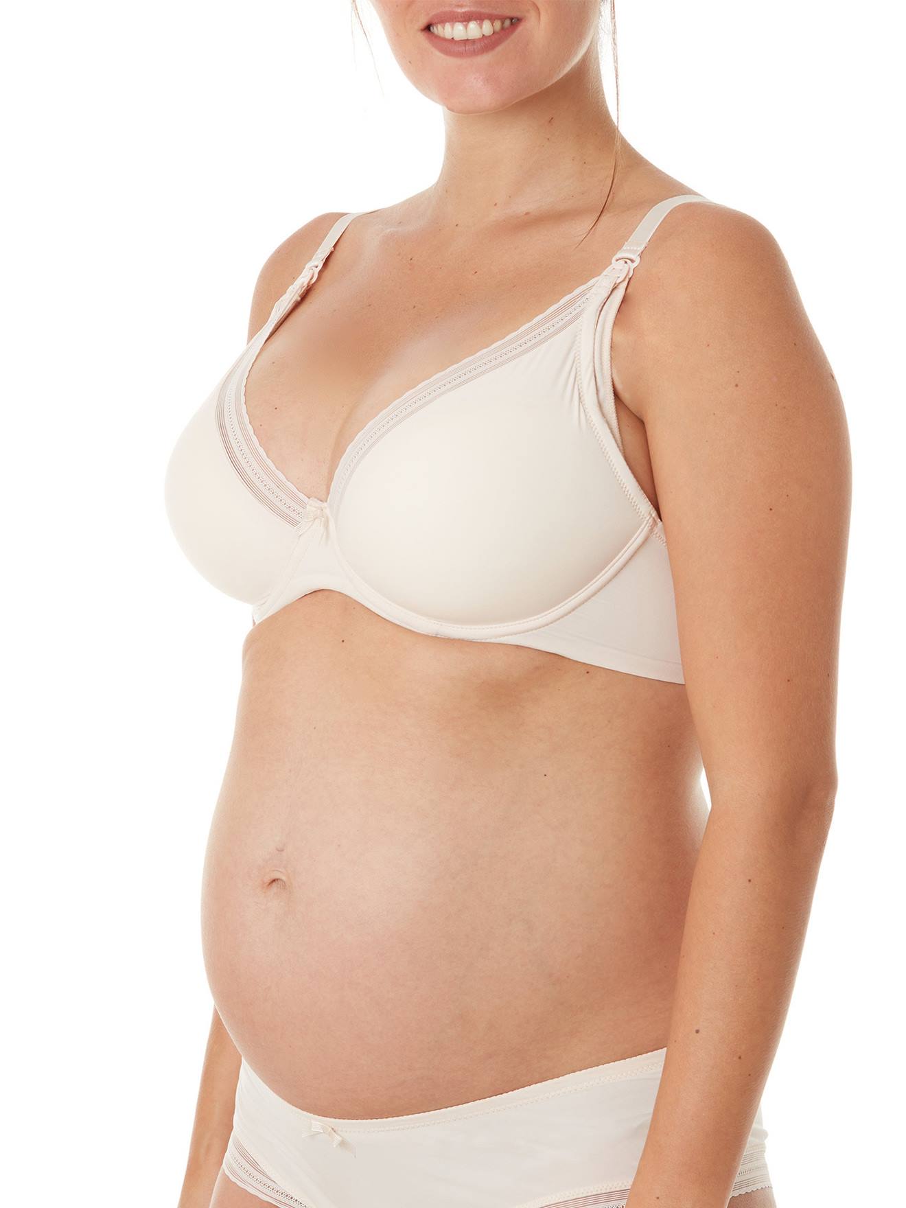 Soutien-gorge de grossesse et d’allaitement Milk CACHE CŒUR avec armatures blush