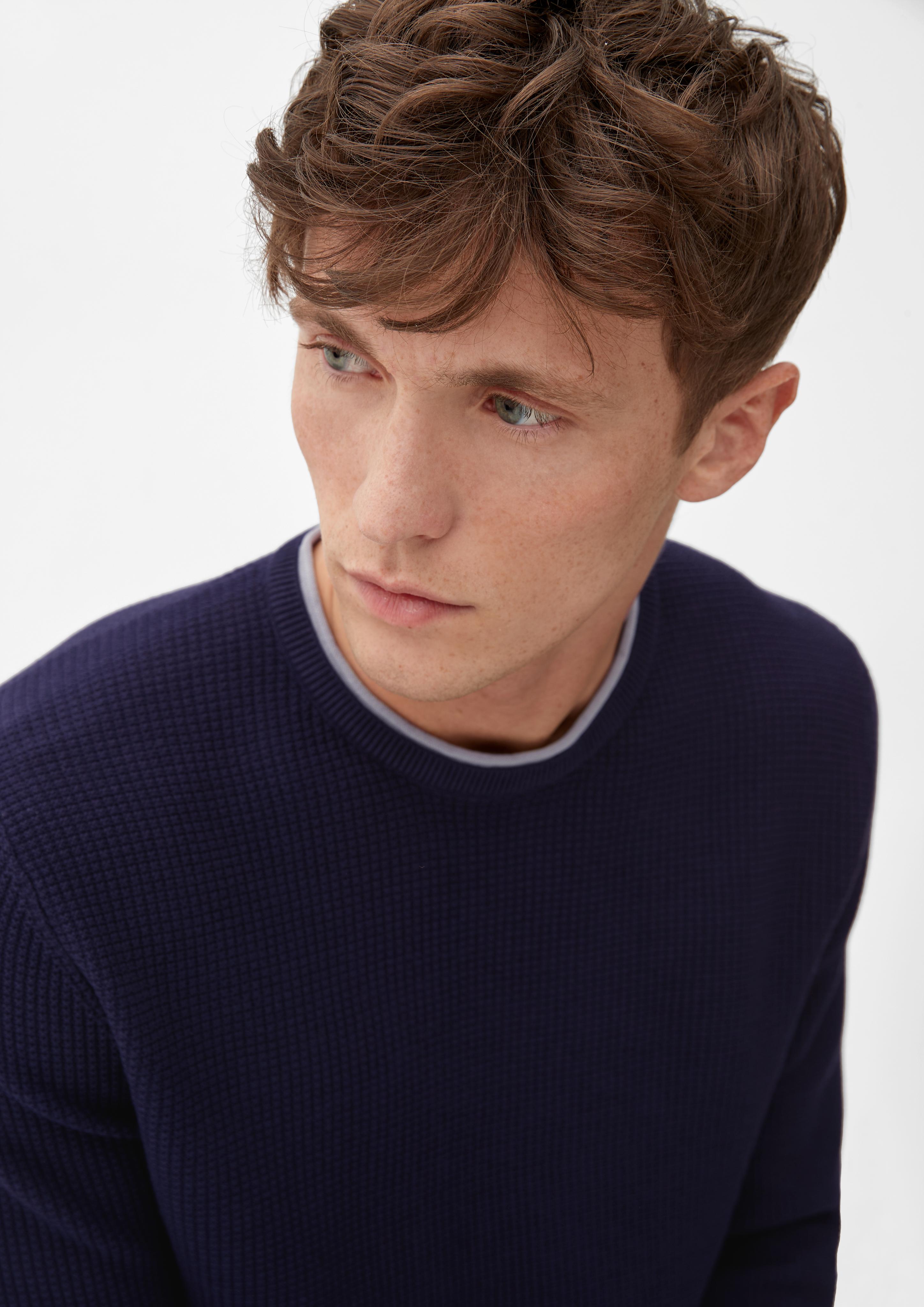Pullover mit Rundhalsausschnitt  2132751-5955