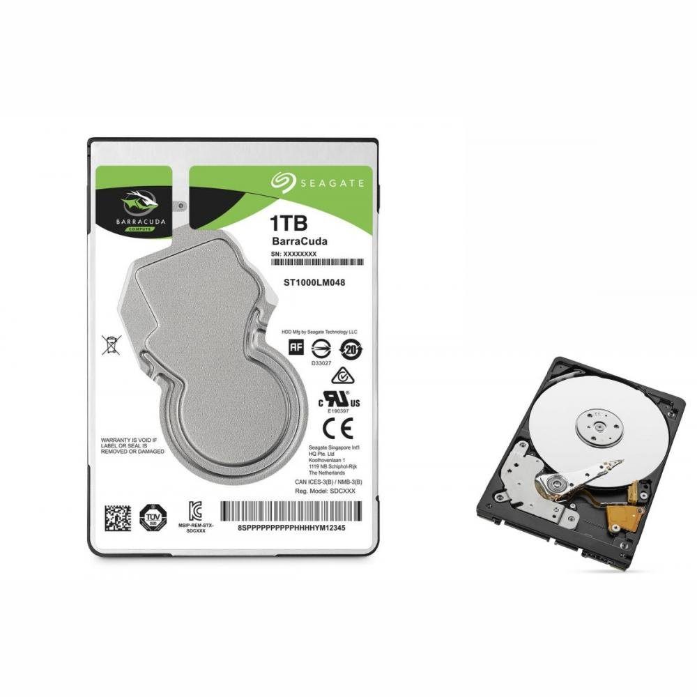Seagate Festplatte Seagate ST1000LM048 1TB 5400 rpm 2,5 PC Computer-Speicherme interne Gaming-SSD