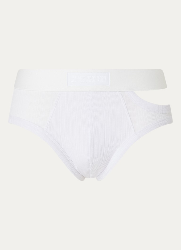Pantaloni scurți boxer Louis Gabriel Nouchi cu elastic în talie și logo.
