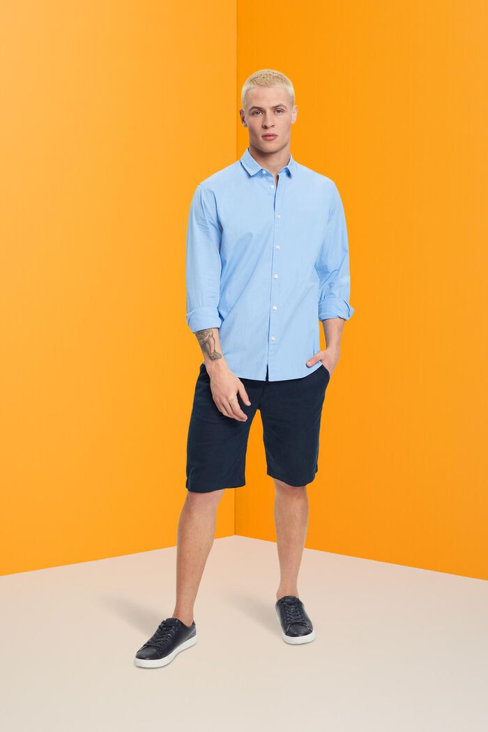 Nachhaltiges Baumwollhemd Slim Fit