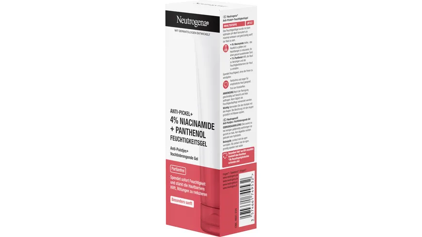 Neutrogena Anti-Pickel Feuchtigkeitsgel 50 ml