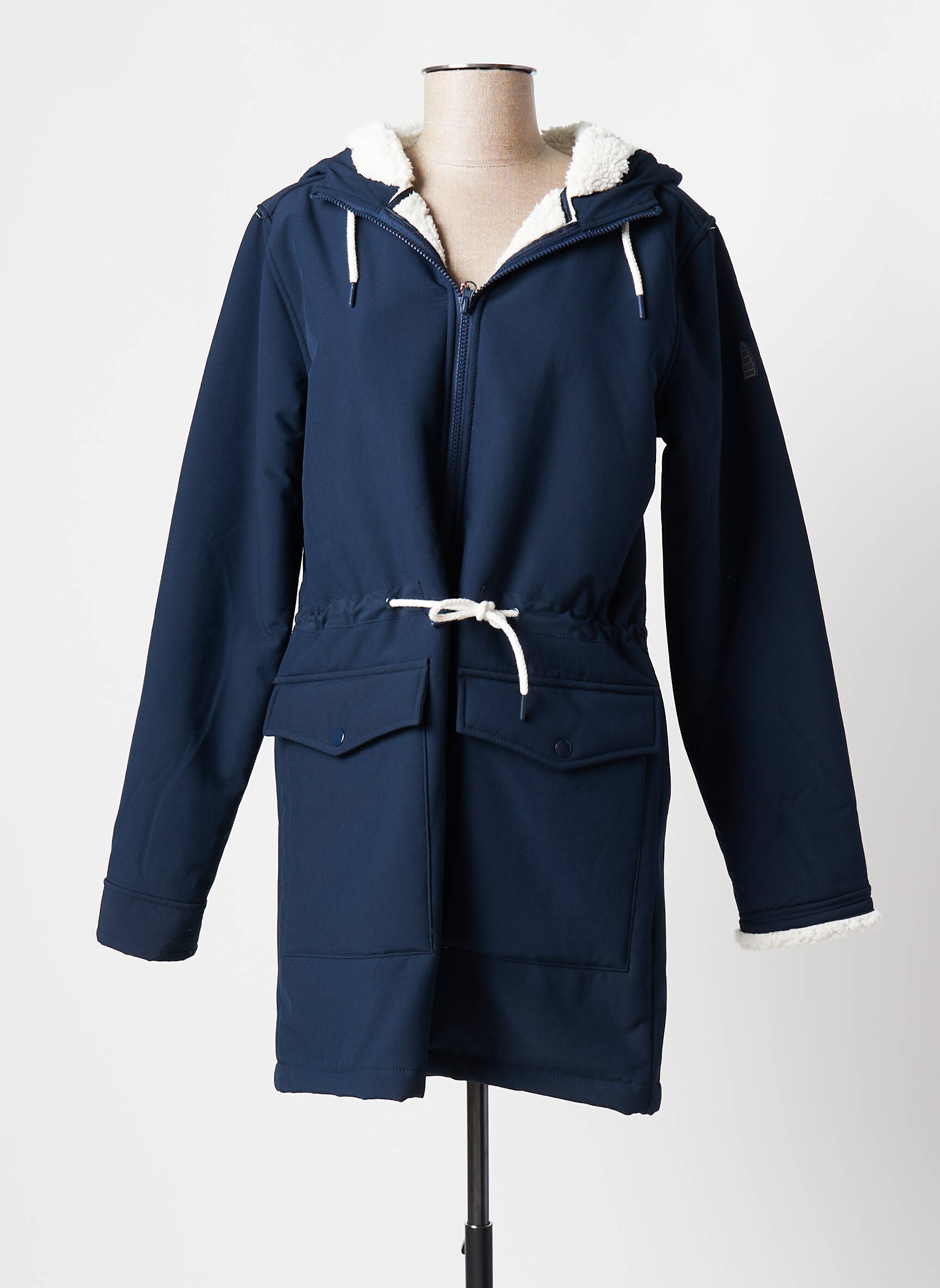 Esprit De La Mer Parkas Femme couleur bleu