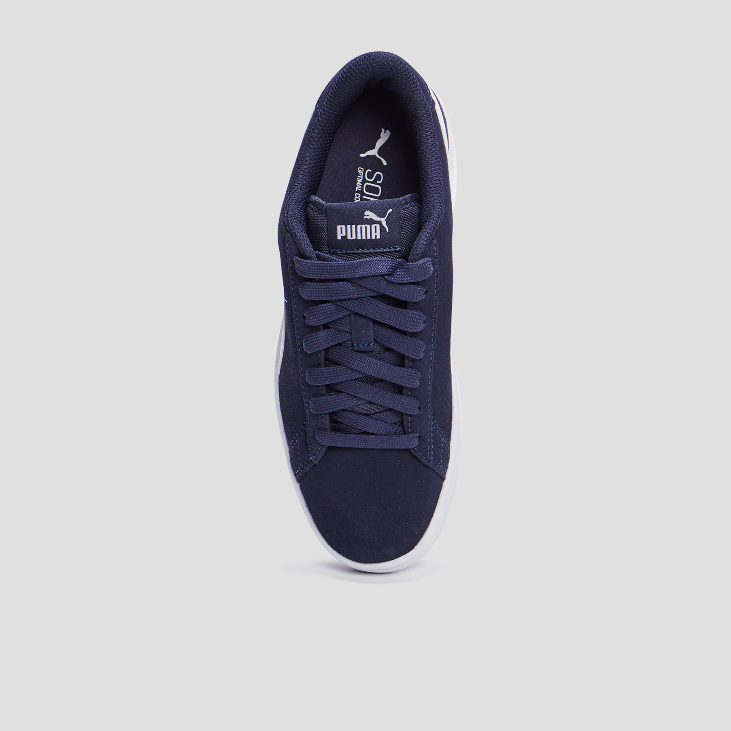 Tennis basses à lacet Puma Smash bleu marine garçon | La Halle