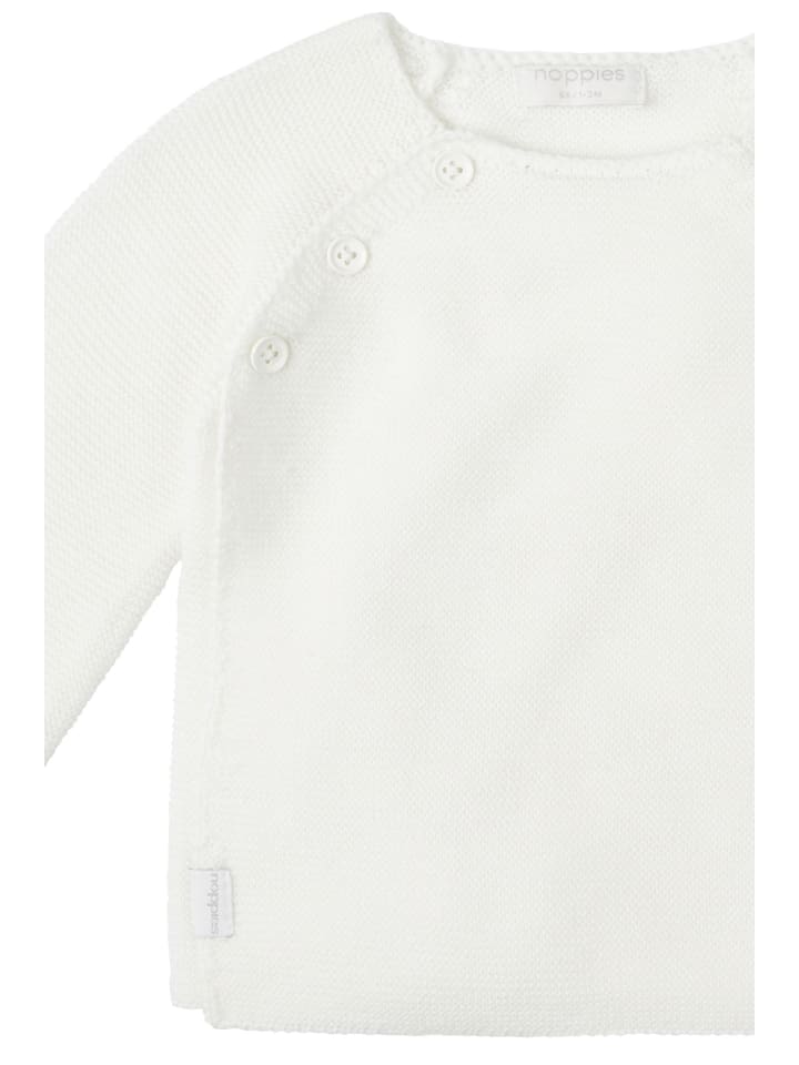Noppies Strickjacke Pino in White günstig kaufen