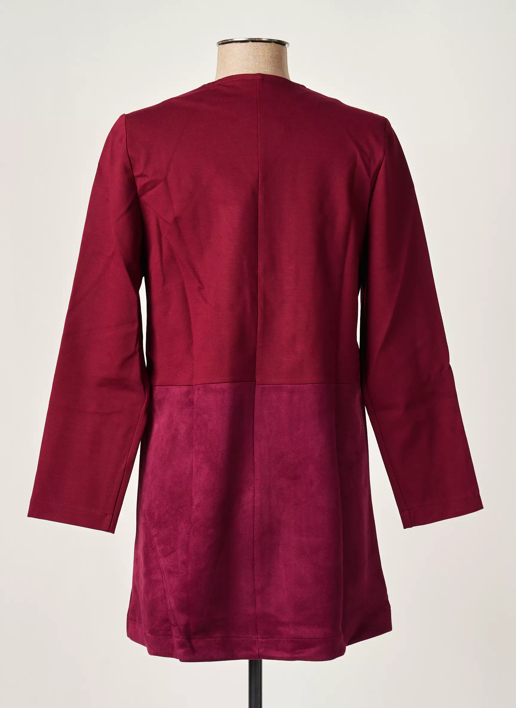 Multiples Vestecasual Femme couleur rouge