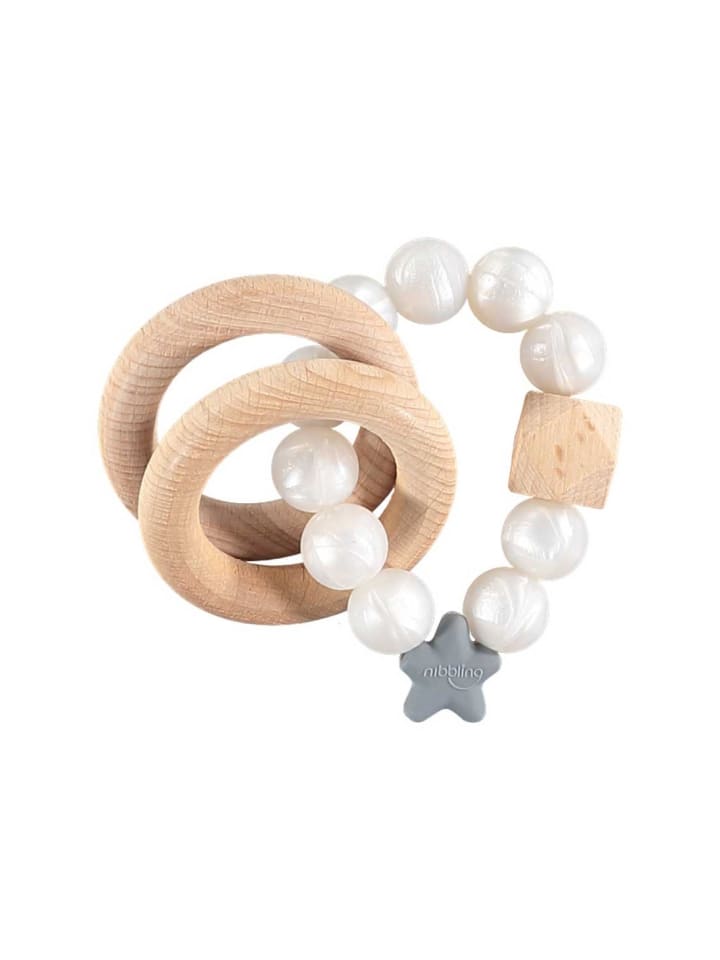 Nibbling Beiß- und Rasselring STELLAR Greifling Perle günstig kaufen onesize