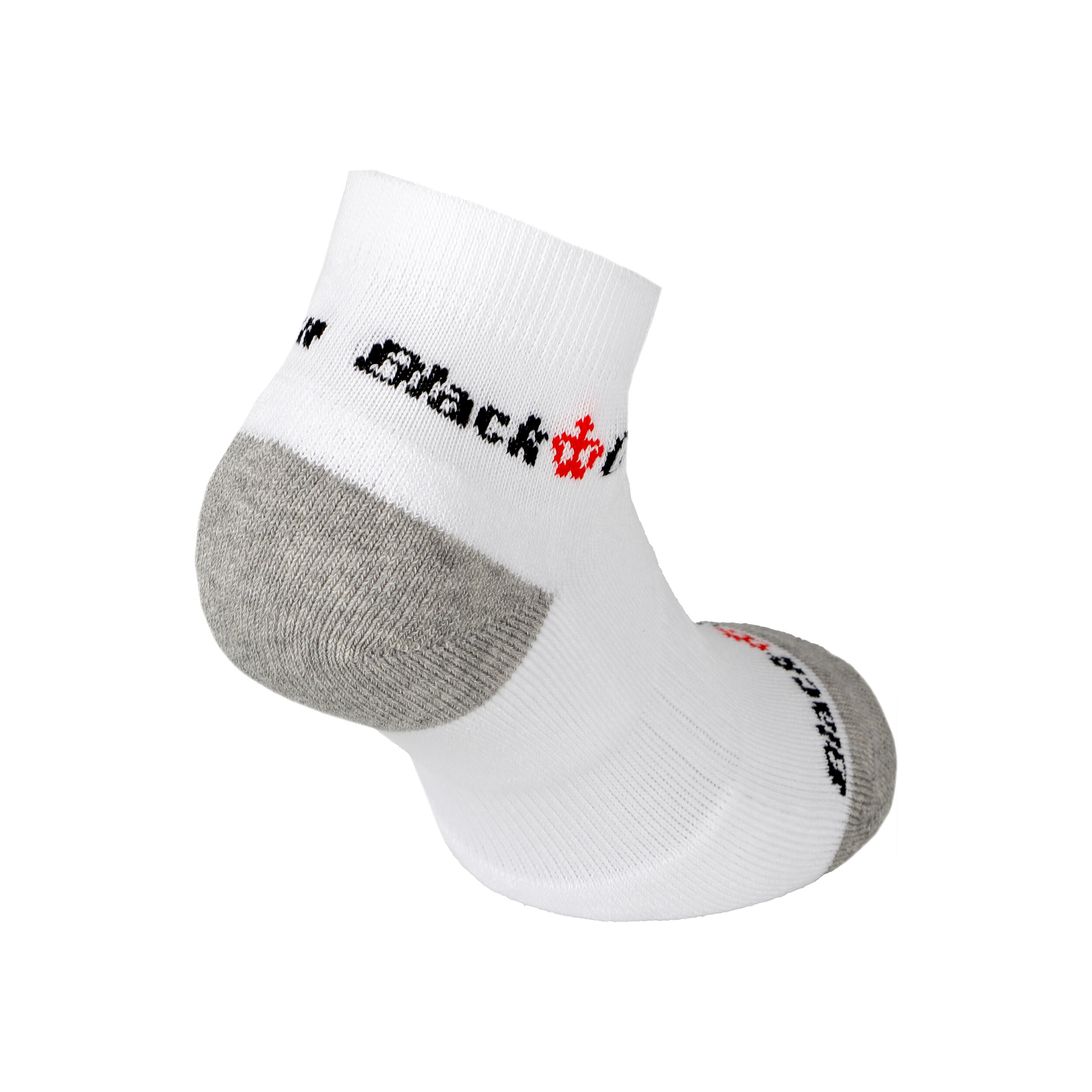 Sportsocken - Weiß, Grau