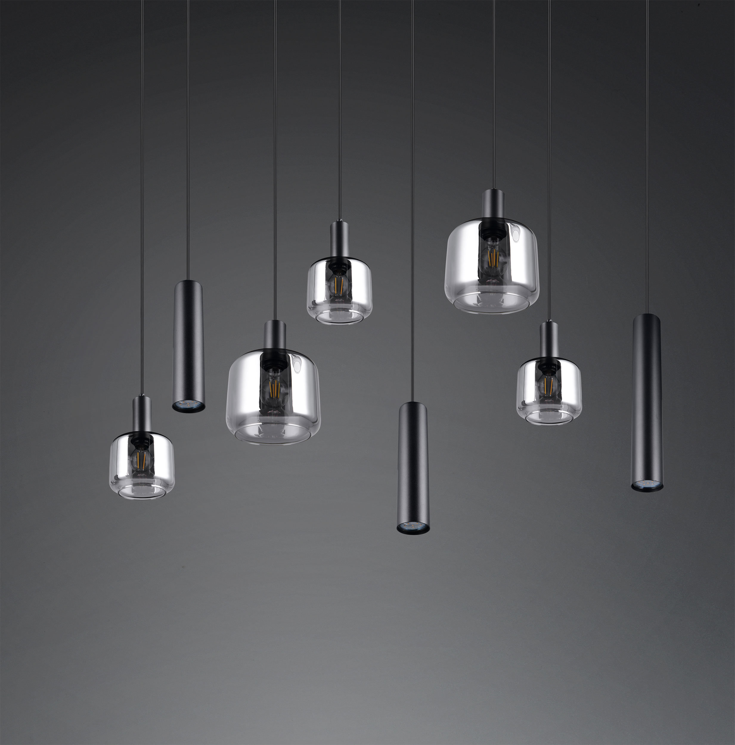 Trio LeuchtenPendelleuchte 8flg