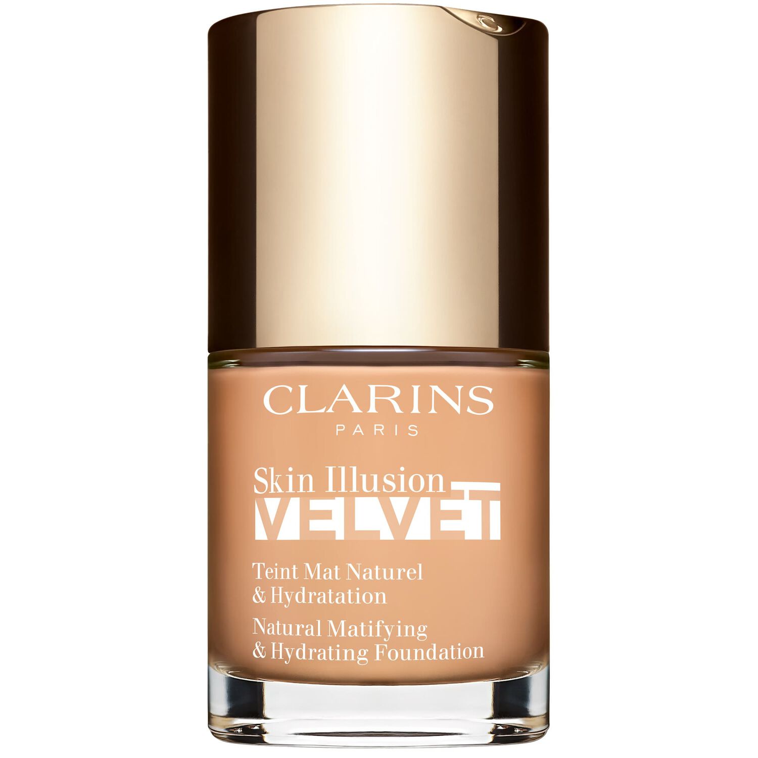 Clarins Skin Illusion Velvet Fond de Teint Mat Naturel & Hydratation