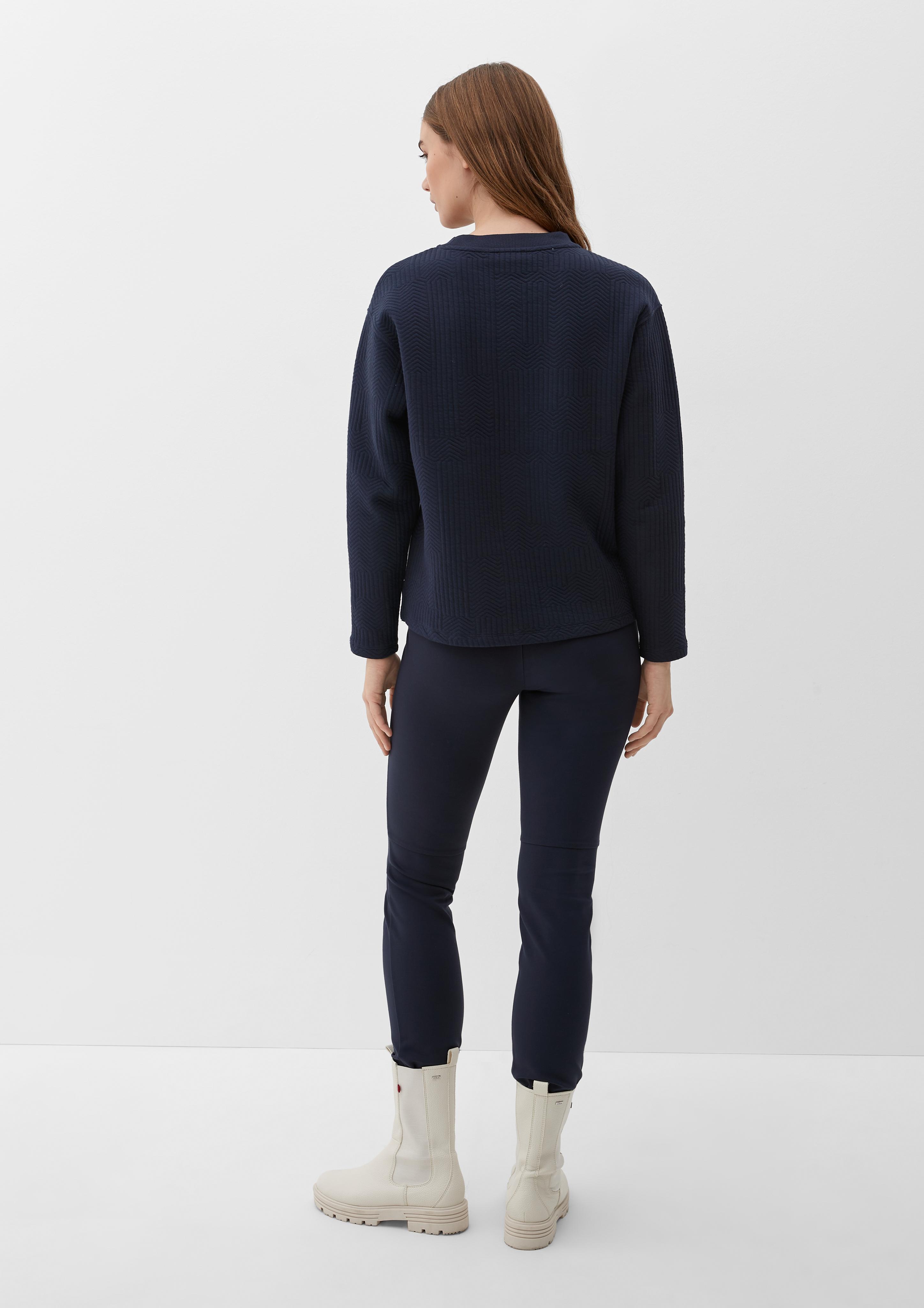 Sweatshirt mit Strukturmuster  2126270-5959