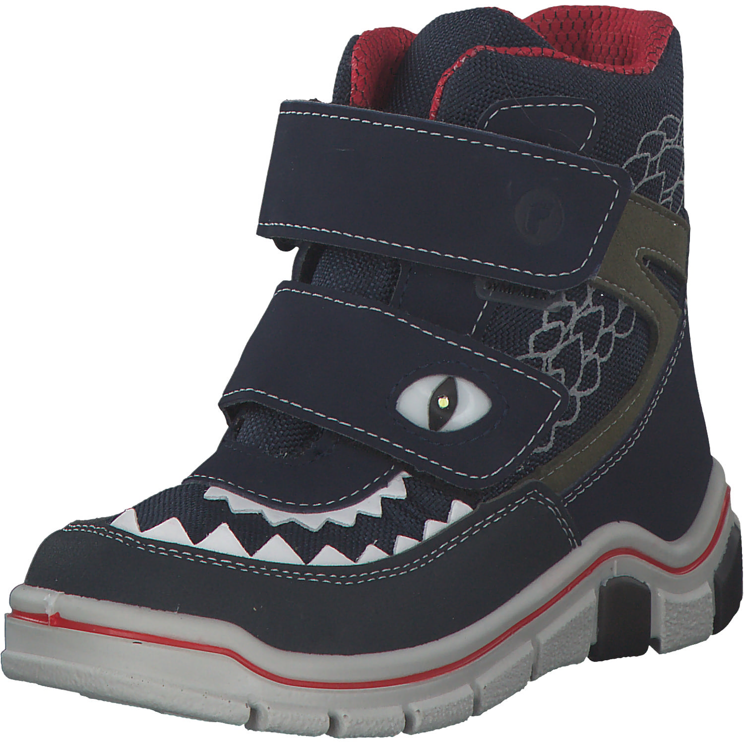 Ricosta Luga 5233300, Stiefeletten (Kinder), Kinder, nautic/ozean