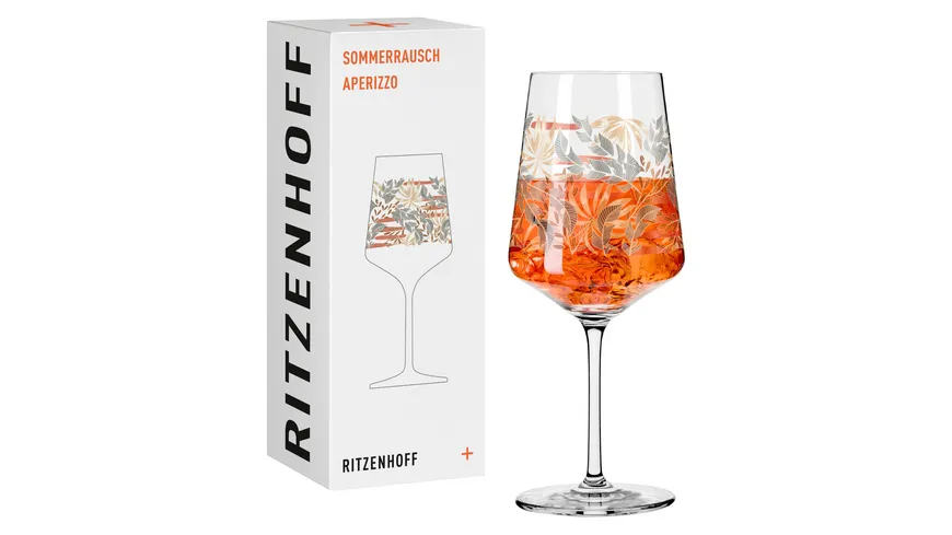 RITZENHOFF  Aperizzo-Glas Sommerrausch #15 Braun, Grün