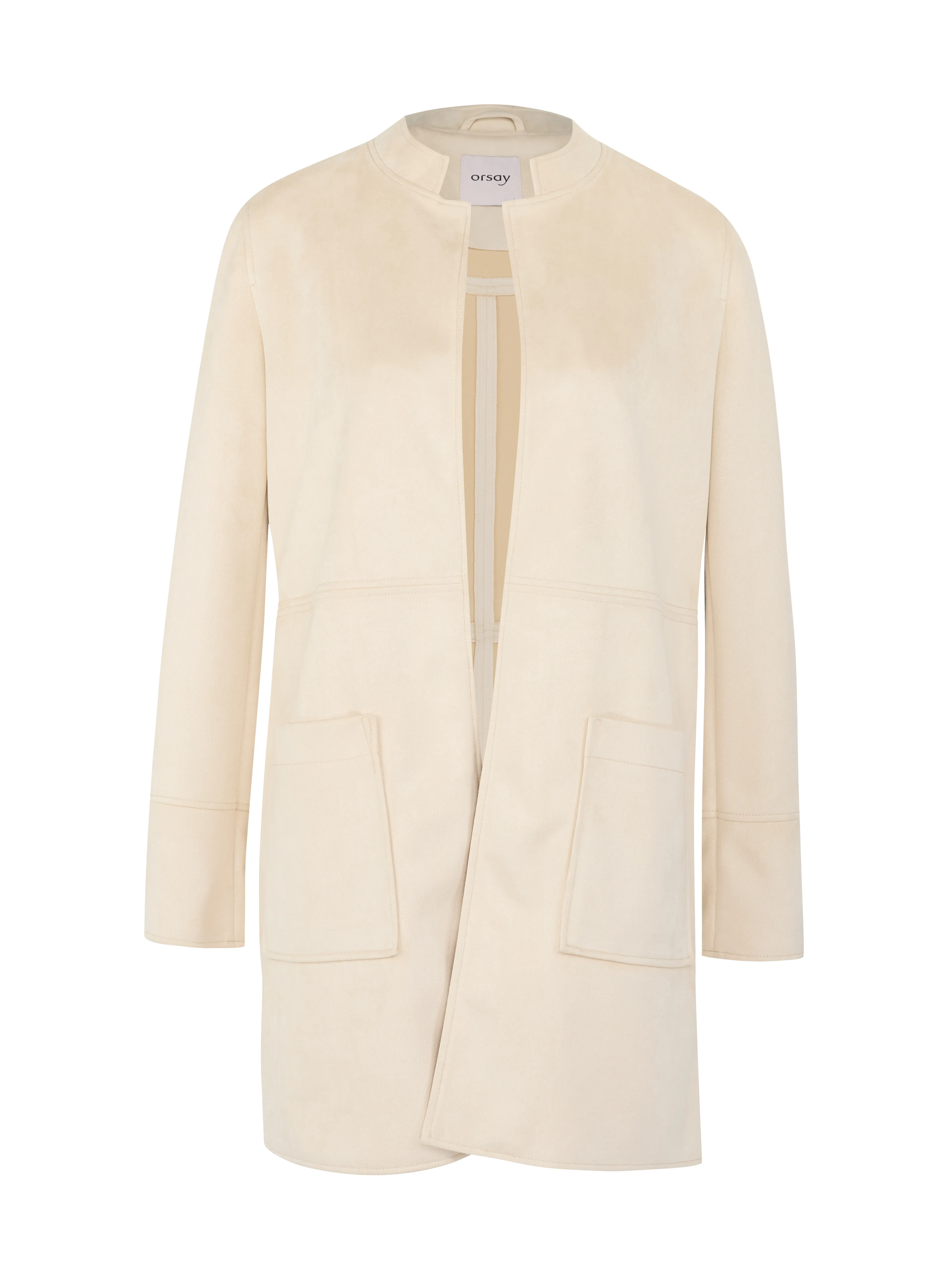 Beige Damen Kunstlederjacke ORSAY