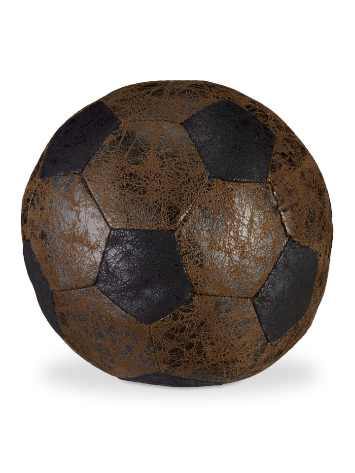 relaxdays Türstopper Fußball in Braun günstig kaufen onesize