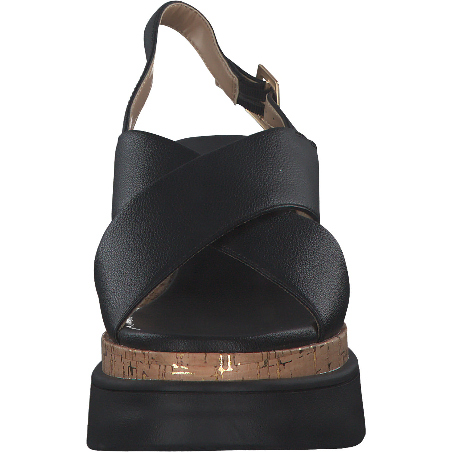 Bagatt Trish AEI81, Plateau-Sandaletten, Damen, Schwarz