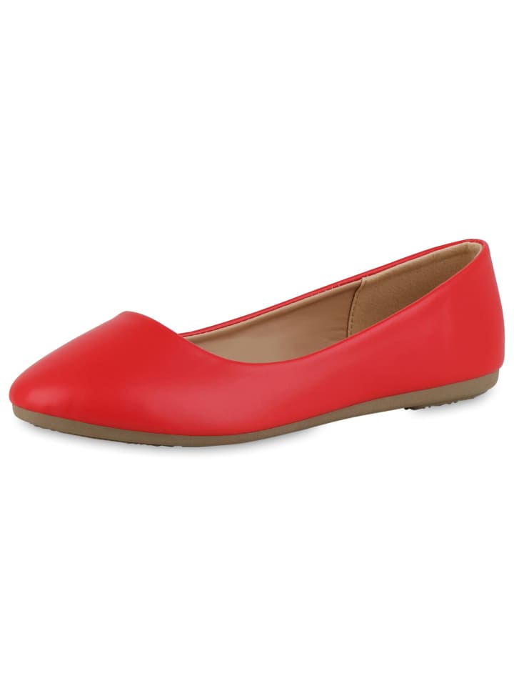 VAN HILL Klassische Ballerinas Willow in Rot günstig kaufen
